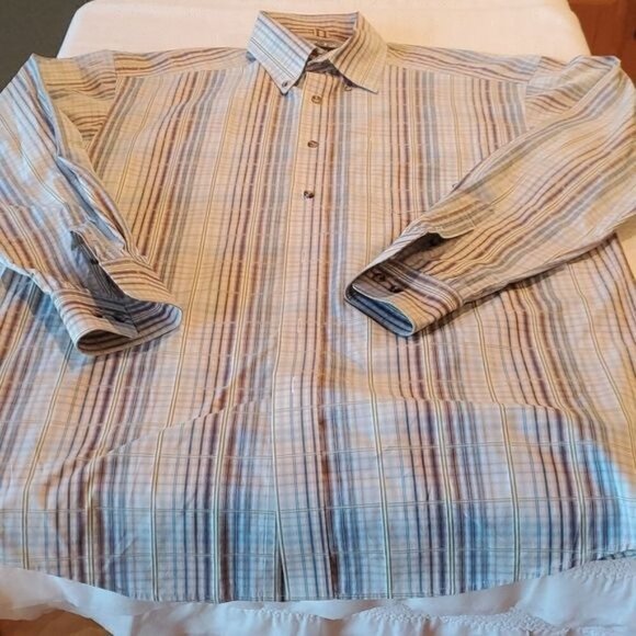 Ariat Pro Series Embroidered Front & Back Long Slv Button Down Sz L (XL) Shirt - Picture 11 of 14